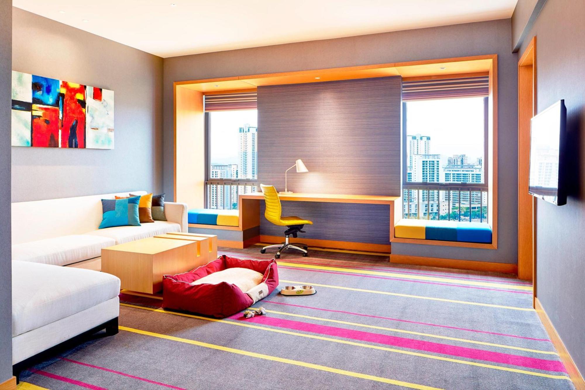 Aloft Dynamic Town Hotell Shenzhen Eksteriør bilde