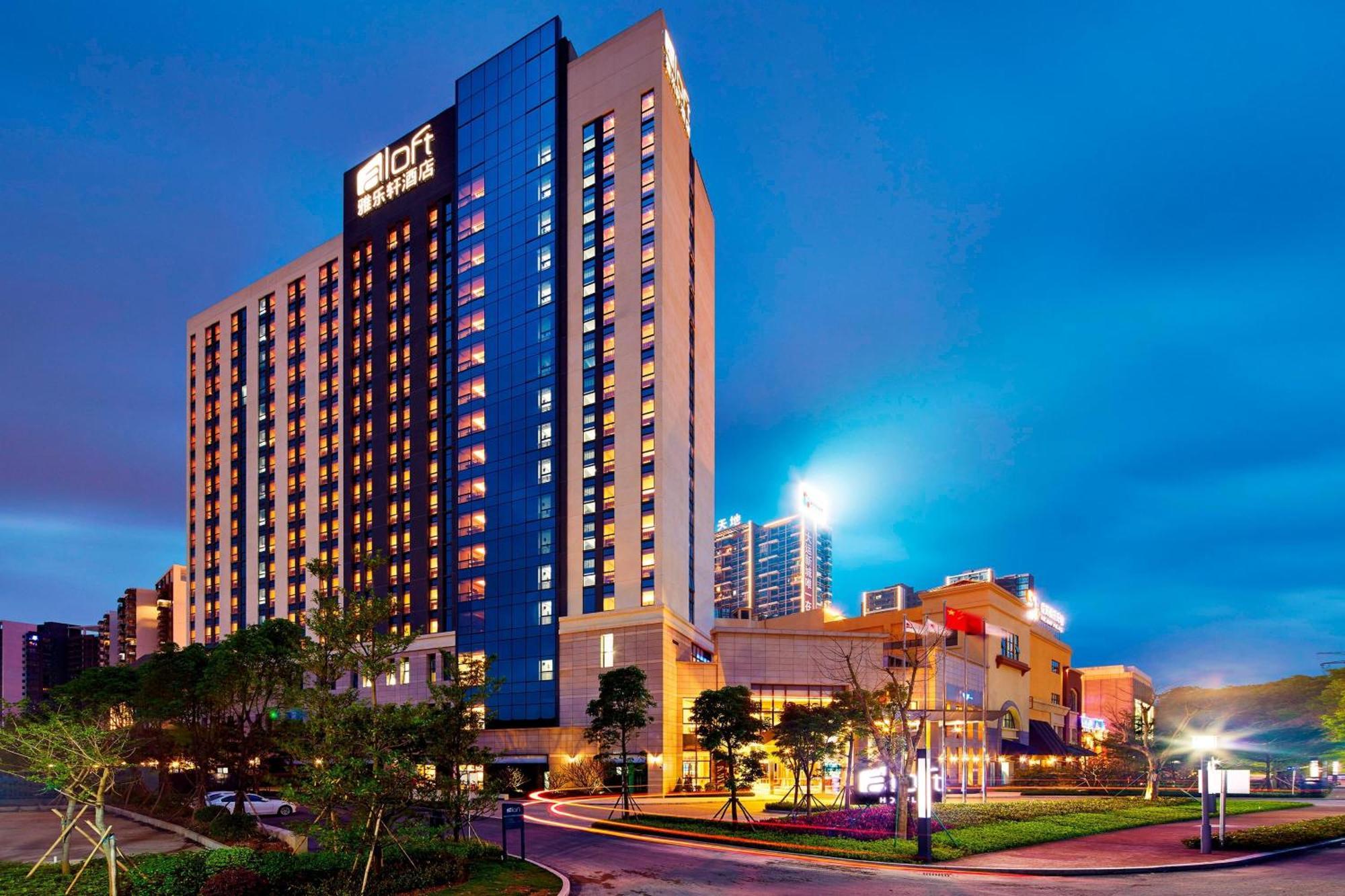Aloft Dynamic Town Hotell Shenzhen Eksteriør bilde